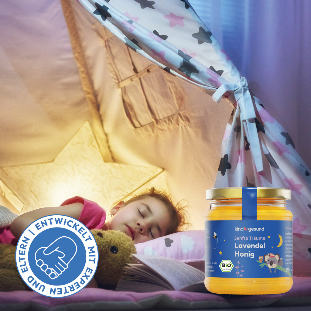 Bio-Lavendelhonig für Kinder - kindgesund® - kindgesund - Natürliche und gesunde Produkte für Kinder