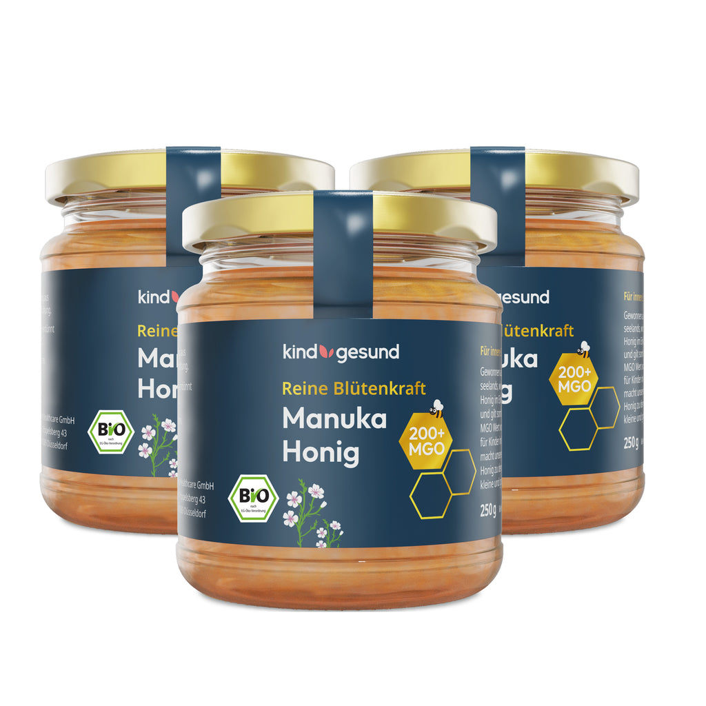 Bio-Manuka Honig für Kinder - kindgesund® - kindgesund - Natürliche und gesunde Produkte für Kinder