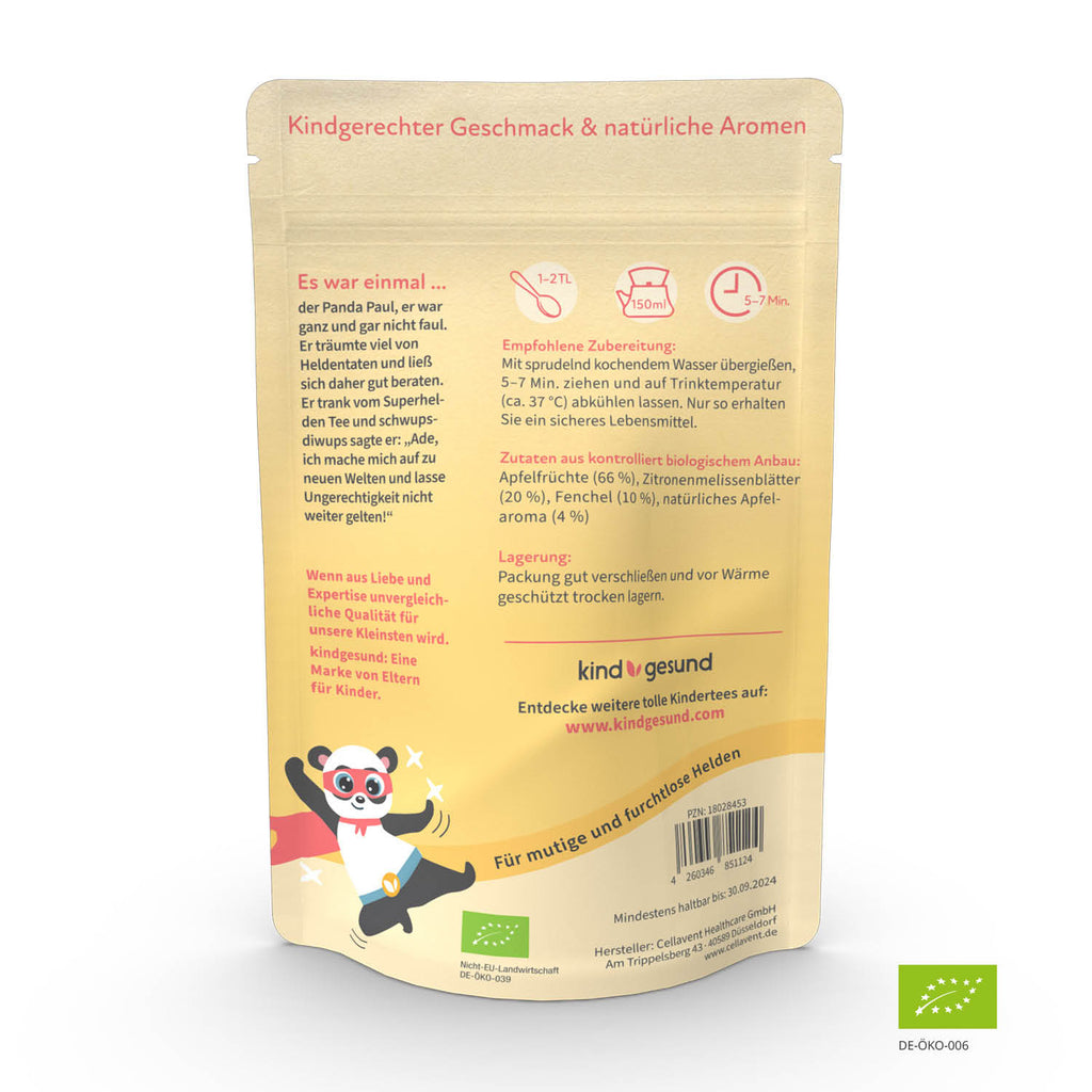 Bio-Superhelden Tee - kindgesund® - kindgesund - Natürliche und gesunde Produkte für Kinder