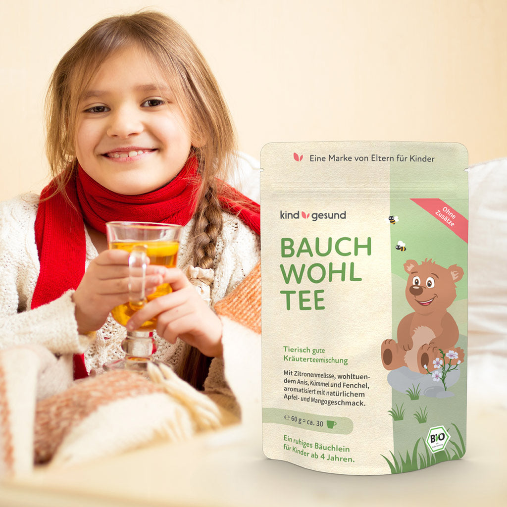 Bio-Bauchwohl Tee - kindgesund® - kindgesund - Natürliche und gesunde Produkte für Kinder