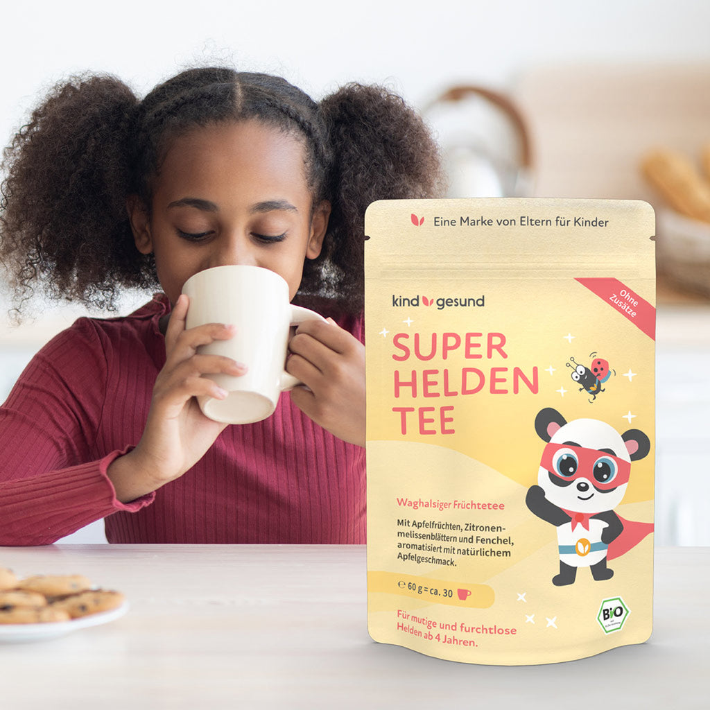 Bio-Superhelden Tee - kindgesund® - kindgesund - Natürliche und gesunde Produkte für Kinder